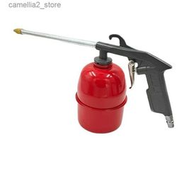 Car Washer 1 Pcs Zinc Aalloy Pneumatic Car Engine Cleaning GgunRed Pot Gray Car Repair Engine Oil Channel Cleaning Gun Q231017