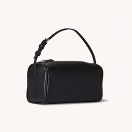Borse a tracolla The Row Bag Borsa portapenne in pelle scamosciata di design Reverse Mini borsa semplice anni '90 in pelle da donna