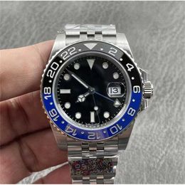 Original Watch Movement watch luxury Clean mens factory 3186 designer Two-way ceramic bezel automatic mechanical movement waterproof 100 Metre sapphire glass 40mm