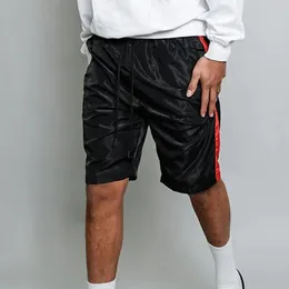 Men's Shorts Stylish Short Pants Colour Matching Streetwear Jogging Running Men Summer Soft Male Clothes