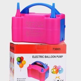Other Event Party Supplies 220V Super Powerful Electric Inflatable Balloon Pump Double Hole Fast Inflatable Ball Double Air Pump Wedding Birthday Supplies 231017