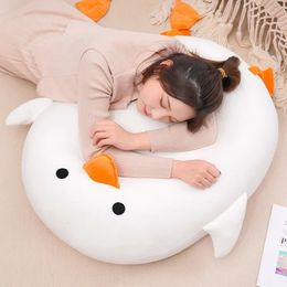 Plush Dolls Duck Toys Cute Pig Doll Girls Bed Holding A Sleeping Doll Round Pillow Cushion Doll 231016