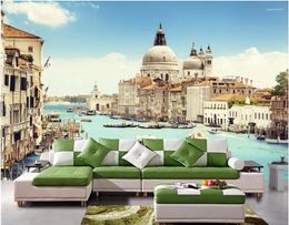 Wallpapers 3d Wallpaper Custom Mural Po Italy Venice Water City Room Decoration Painting Wall Murals Paper For Walls 3 D