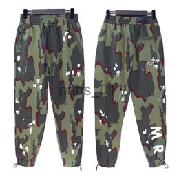 Men's Pants Camouflage slacks amirri summer and autumn men's new jogging sports men's sweatpants trend long pants corset pants x1017