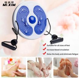Twist Boards Waist Disc with Handles Trims MultiFunctional Board Massage Foot Sole Slimming Balance Pedal 231016