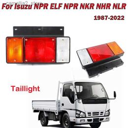 Car Tail Lights Car Rear Tail Light For Isuzu NPR ELF NPR NKR NHR NLR 1987-2022 Truck Rear Turn Signal Light Stop Brake Lamp Auto Accessories Q231017