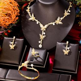 Necklace Earrings Set Siscathy Top Quality Bride Wedding Celebration Party Jewellery For Women Luxury Bracelet Accessory Gifts