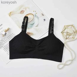 Maternity Intimates Wirefree Nursing Clothing Cotton Breastfeeding Bra Pregnant Women Pregnancy Breast Sleep Underwear Soutien Gorge AllaitementL231018