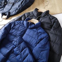 Men's Down Parkas Puffer Jacket Men Autumn Winter In Coats and s Male Lightweight Windproof Down Soft Fluffy Clothes FC 231017