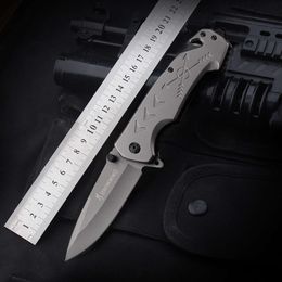 New 440c Steel Camping Tactical Back Clip Folding Knife High Hardness Adventure Survival Pocket Hunting Carnivorous