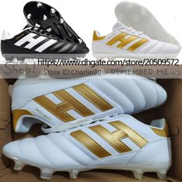 Send With Bag Quality Football Boots Copa Mundial.1 Icon FG Firm Ground Retro Soccer Cleats For Mens Soft Leather Comfortable Training Football Shoes Size US 6.5-11.5