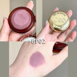 Blush OUTOFOFFICE Makeup Matte Mousse Texture Eye Shadow Cream Monochrome Mud Silky Face Women Cosmetics 231016