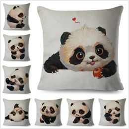 Pillow Panda Body Throw Case Cover Home Living Room Decorative Pillows For Sofa Bed Car 45 Kissen Friends Tv Show