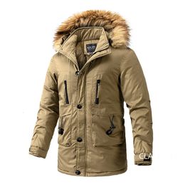 Men's Down Parkas Men Winter Hooded Long Jackets Male Multiple pockets Overcoats Warm Quality Man Casual Outdoor Coats 4XL fewrtg 231017