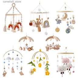 Mobiles# Baby Mobile for Crib Toys 0-12 Months For Newborn Bed Bell Toddler Rattles Gift For Kids Q231017