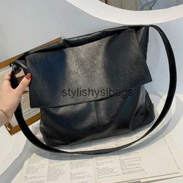 Shoulder Bags Cross Body Big Black Messenger Bag Female Luxury Leather Shoulder Bag Large Capacity All Handbags Women's Brand Design Crossbody Bagstylishyslbags