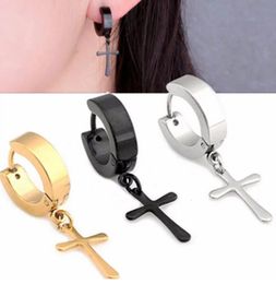 Stud Lot 50pcs Fashion Jewelry- Hoop Circle Earrings Pendant PUNK EMO Men/Women Ear Studs/Earring Stainless Steel Hoop Ring 231016