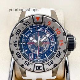 Chronograph Titanium Watch RM Wrist Watch Racing Machine Watch RM028 Titanium Alloy RM028 47mm HHD2