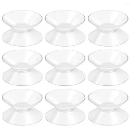 Hooks OMZ 10pcs 30mm Double Sided Suction Cups Sucker Pads For Glass Plastic