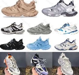2023 New Fashion Casual Shoes Triple S track 3.0 Sneakers Transparent Nitrogen Crystal Outsole Running Mens Womens Trainers Black Whit 678ess