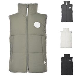 New goose down jacket vest capsule series white label down autumn and winter sleeveless vest coat319o