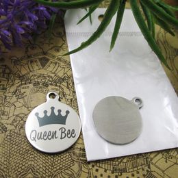 40pcs-- Queen Bee stainless steel charms more style for choosing DIY Charms pendants for necklace220k