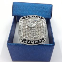 lots of 10 ringFantasy Football League Championship rings305w