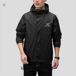 Designer Brand Men's Jacket Coats Arc'teryes Sweatshirt Jacket Clip Men's Jacket Autumn Outdoor Soft Shell Charge Coat Loose Windproof and Waterproof R 85WM