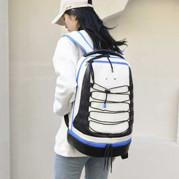 Outdoor Sports Bag Fashion Brand Backpack Bags School Student Backpack High Capacity Travel Bag Basketball Back Pack 230915