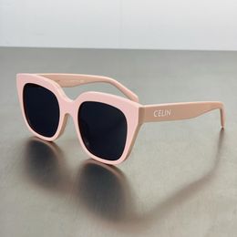 Arc de Triomphe CE Designer Sunglasses Show Face Big Frame Pink Myopia Glasses Blogger CL40198 with Original Luxury Brand Box Case Packing