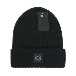 New Fashion Designer hats Men and women beanie fall/winter thermal knit hat ski brand bonnet Skull Hat Luxury warm ISLAND cap I-13