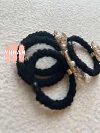 Classic metal Hair Tie fashion Accessories 2c Hair Rope party gift with paper vip.card