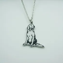 Chains 10pcs High Quality Stainless Steel Dog Pendant Necklace