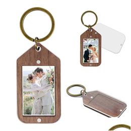 Party Favour Diy Acrylic Keyrings Party Favour With Po Frame Car Key Chain Promotional Keychains Home Garden Festive Party Supplies Even Dh982