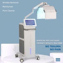 4 LED Lights PDT Skin Management Centre for Skin Rejuvenation Moisturization Deep Cleaning Metabolism Accelerating Acne Wrinkle Treatment Anti-aging Salon