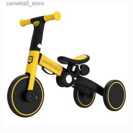 Bikes Ride-Ons Outdoor Balance 5 In 1 Children Balance Bike Kid Car Bicycle Baby Scooter With Push Handle Birthday Gift For Child 1-6 Years Old Q231017