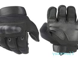 Mens Military Tactical Gloves Hard Knuckle Touch Sn Gloves for Army Combat Shooting Airsoft Paintball Motorcycle Outdoor