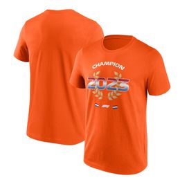 F1 Formula One racing suit 2023 drivers' championship T-shirt T-shirt short sleeve T-shirt for team car logo racing T-shirt Customised