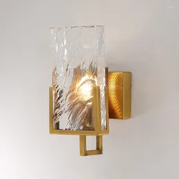 Wall Lamp Modern Gold Luxury Crystal Led Light For Living Room Background Bathroom Indoor Fixtures Home