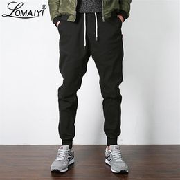 LOMAIYI NEW Stretch Men's Joggers Pants 2019 Spring Autumn Khaki Black Harem Pants Men Casual Trousers Male Jogger BM310335t