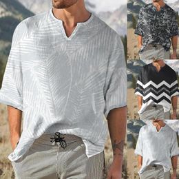 Men's T Shirts Men Plain Mens Summer Fashion Casual Fasten 3D Digital Printing Shirt Short Sleeve Top Cute