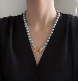 Choker Europe And The United States Fashion Niche Design Set Gold-plated Pearl Necklace Women's Jewelry