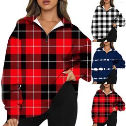 Women's Hoodies Suitable Oversized For Womens Half Zip Pullover Long Sleeve Sweatshirt Quarter Hoodie Sweater Teen Girls Fall