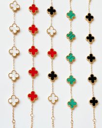 Van clover Four Leaf Top-quality Luxury Designer Jewelry Women designer Bracelet Necklace Earring Classic Elegant Christmas Birthday New Year Valentine