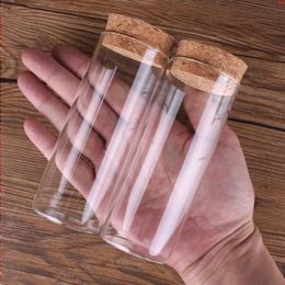 12pcs 120ml size 47*120mm Test Tube with Cork Stopper Spice Bottles Container Jars Vials DIY Craftgood qty Fhcnb