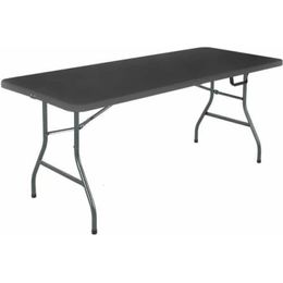 Camp Furniture Cosco 6 Foot Centrefold Folding Table Black 72.00 X 30.00 X 30.00 Inches Camping Table Mesa 231018