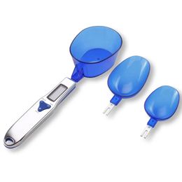 Measuring Tools 500g/01g Kitchen Scales Cooking Tools LCD Digital Volumn Food Scales Portable Electronic Spoon Ladle Scale Weights Cake Tool 231018