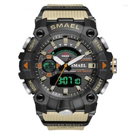 Wristwatches Sport Watch For Men Military 50M Waterproof Wristwatch Stopwatch Alarm LED Light Digital Male Clock Reloj Hombre