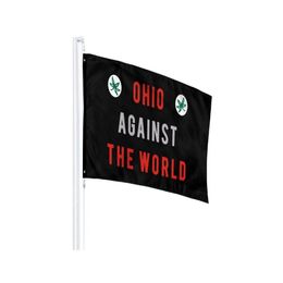 Banner Flags Ohio Against The World Flags 3039 X 5039Ft 100D Polyester Vivid Color With Two Brass Grommets9417618 Home Garden Festive Otvzy