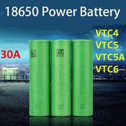 18650 battery VTC4 VTC6 VTC5A VCT5 18650 power lithium battery 3.7V 30A